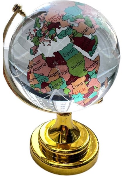 Dekoratif Dünya Haritalı Cam Küre Ayaklı Dekoratif Hediyelik Cam Küre Dünya fiyatları