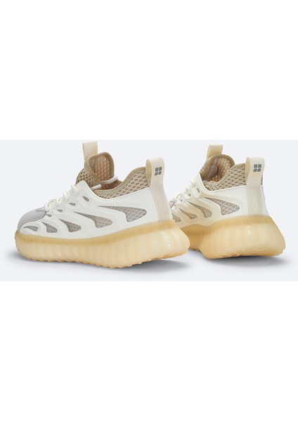 Erkek Bej Nefes Alan Hafif Sneaker Ayakkabı A41Y8023