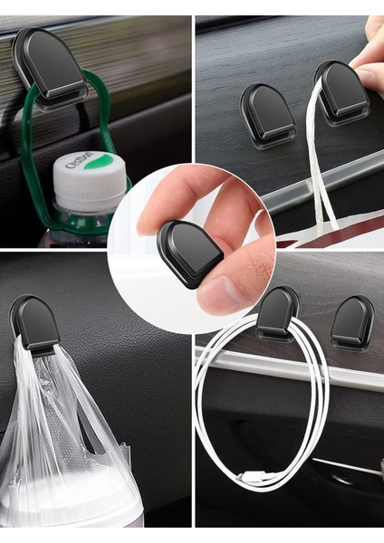 Kablo Düzenleyici Toplayıcı Sabitleyici Yapışkanlı Kablo Tutucu Organizer Askı Kanca 10 Adet fiyatları