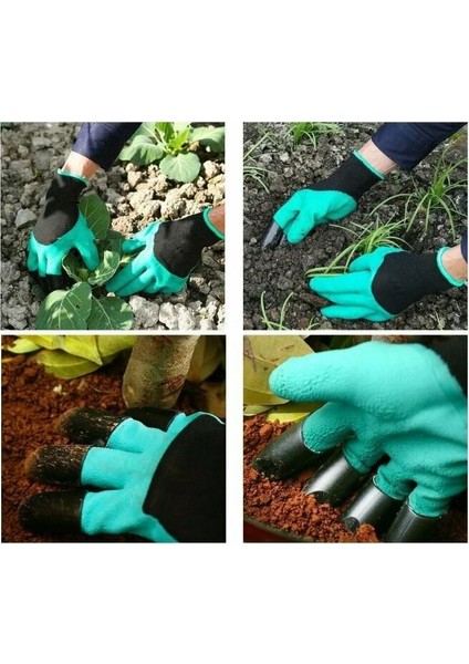 Garden Genie Gloves Toprak Kazma Bahçe Eldiveni