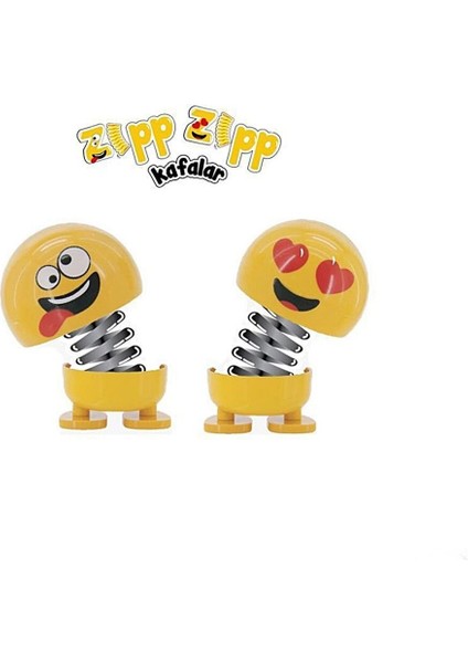 Zıp Zıp Kafalar Sevimli Kafa Sallayan Emojiler Çılgın Kafalar modelleri