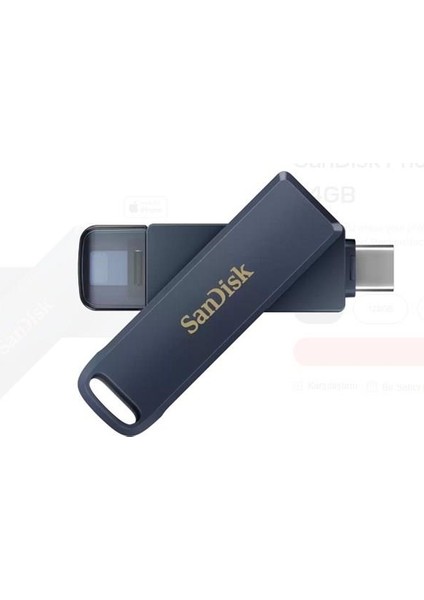 Sandısk 64GB Type-C/lightning Phone Drıve SDIXD0N-064G-GN6NN USB Bellek fırsatları
