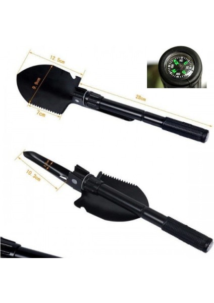 Survival Katlanabilir Pusulalı Kürek