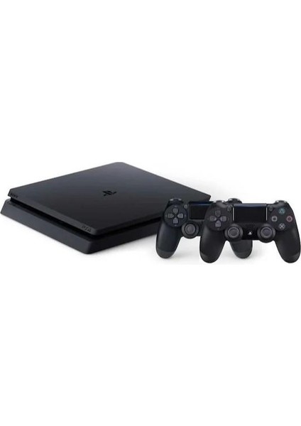 Playstation 4 Ps4 Slim 1 Tb + 2 Oyun Kolu Yenilenmiş