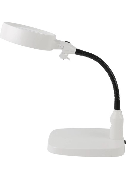 -Masaüstü 10X LED Işıklı Büyüteç Okuma El Sanatları Onarım Büyüteç 7765