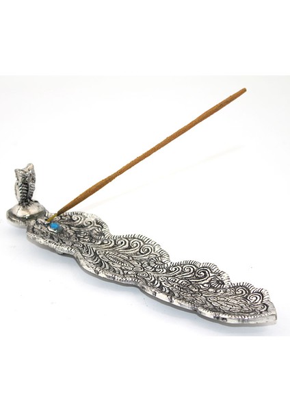 Metal Kayık Baykuş Tasarımı Tütsülük 2