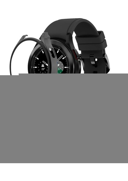 Watch 5 Pro 45MM Wall Camlı Kasa Ekran Koruyucu - Siyah fiyatları