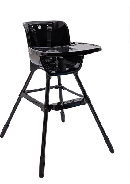 Pizza Mama Sandalyesi, 3 Noktalı Emniyet Kemeri, Kaymaz Ayaklı, Sabit Yükseklik, 6 Ay – 15 Kg, Beyaz