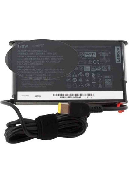 Adaptör 170W 8.5A 20V Kare Bağlantı Noktası ADL170SDC3A