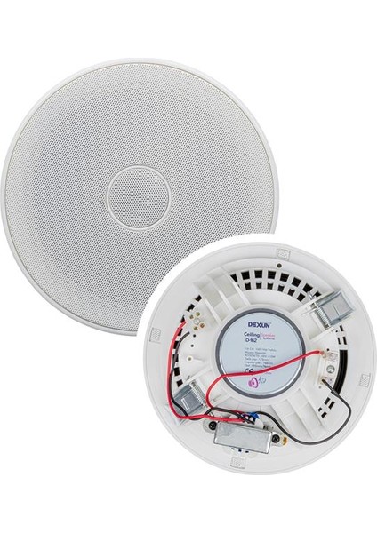 Dexun D-162 16CM 100V 50W Hat Trafolu Alçıpan Hoparlör (Tweeterli)