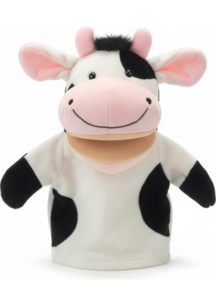 Ağzı Hareketli El Kuklası Inek Figürü 1705061