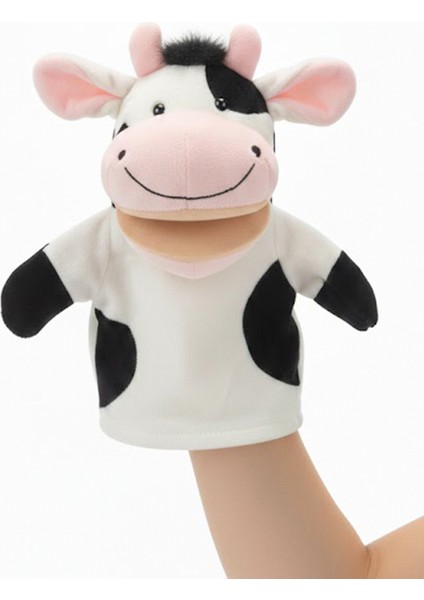 Ağzı Hareketli El Kuklası Inek Figürü 1705061 fiyatları