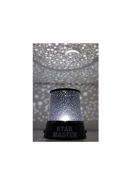 Mobee Star Yıldız Yansıtmalı Çocuk Odası Gece Lambası Projeksiyon LED Yansıtma