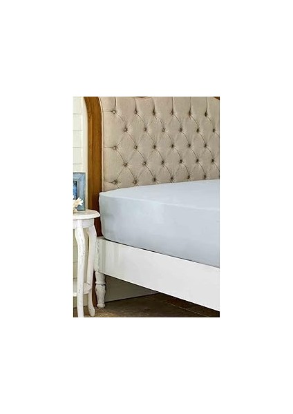 Koyu Gri Pamuk Düz Çarşaf 160 cm x 240 cm