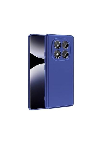 Zore ile Uyumlu Note 14 4g Kılıf Zore Premier Silikon Kapak Saks