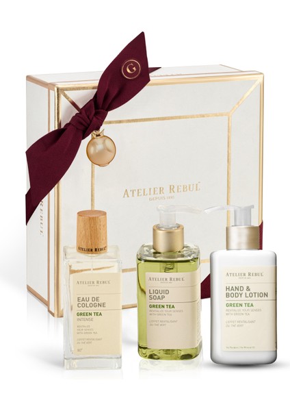 Yeşil Çay Banyo & Vücut Bakımı Hediye Seti modelleri