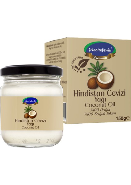 Hindistan Cevizi Yağı 150 ml