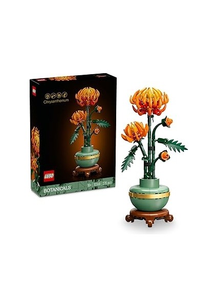 Icons Krizantem 10368 - Yetişkinler Için Dekoratif Kasımpatı Çiçeği Yapım Seti (278 Parça)