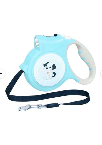 LED Işıklı Otomatik Uzayan Köpek Gezdirme Tasması – Gece Kullanımına Uygun, 5 Metre indirimleri