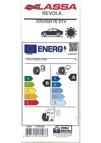Revola 185/65R15 88 H 2025 fiyatları