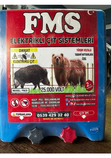 25 Joule Sensörlü Çit Cihazı fiyatları