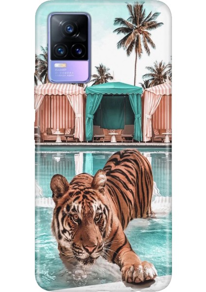 Vivo V21E Kılıf Desenli Baskılı Tpu Rubber Kapak Hangover