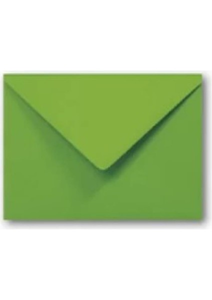Zarf Davetiye Renkli Yeşil 130X180 mm 80 gr 500'LÜ Kutu