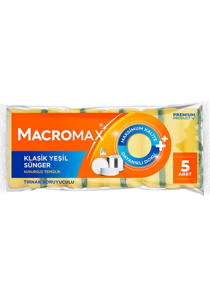 Macromax Sünger 5 Li (4 Adet) fiyatları