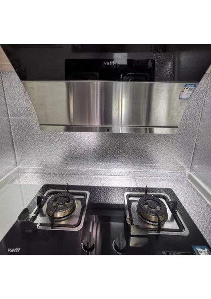 Rulo Gümüş Alüminyum Folyo Duvar Kağıdı, Kendinden Yapışkanlı , Su Geçirmez Folyo 2 mt x 60 cm fırsatları