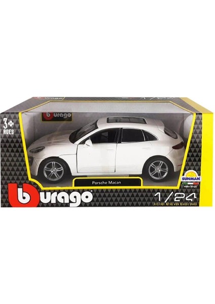 21077 1:24 Porsche Macan Model Araba -Sunman
