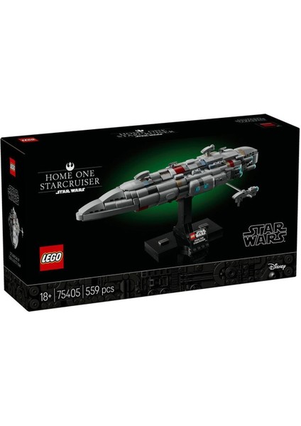 75405 LEGO Star Wars - Home One Starcruiser 559 Parça +18 Yaş