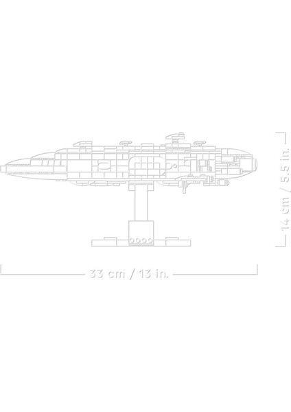 75405 LEGO Star Wars - Home One Starcruiser 559 Parça +18 Yaş