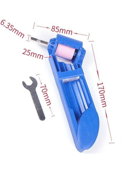 Taşınabilir Kullanımı Kolay Hafif Matkap Ucu Bileyici Matkap Ucu Bileme Keskinleştirme Aparatı