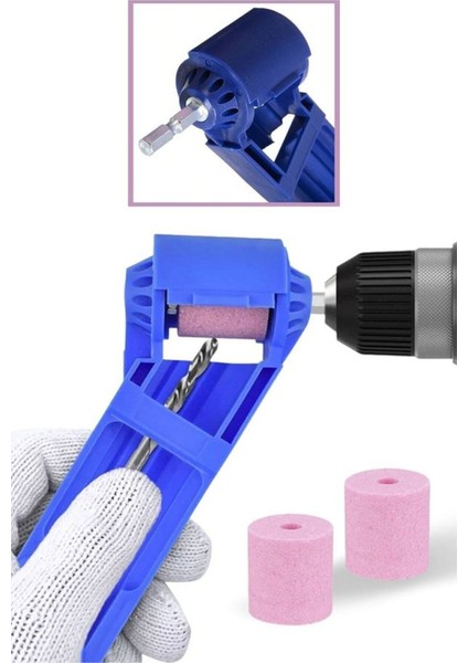 Taşınabilir Kullanımı Kolay Hafif Matkap Ucu Bileyici Matkap Ucu Bileme Keskinleştirme Aparatı modelleri