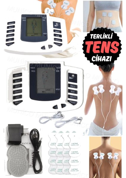 Elektrikli Terapi Masaj Cihazı, Yaşlılara Uygun Pedli Rahatlatıcı Masaj