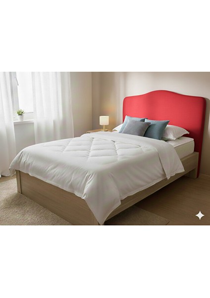 Baza Başlık Kılıfı 200X70CM Kırmızı Renk Lastikli Esnek Kaliteli Kumaş