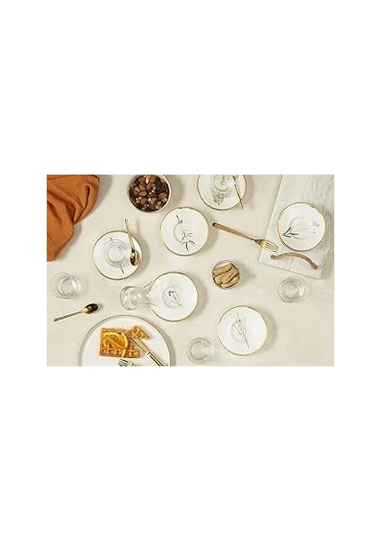 Porland Botanical 12 Parça 6 Kişilik Çay Takımı