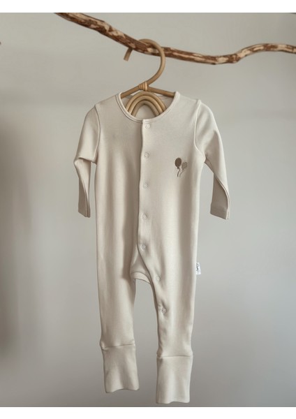 Uzun Kollu Bebek Tulum Aç Kapa Patikli %100 Pamuk Ekstra Yumuşak Doku Oeko-Tex Sertifikalı