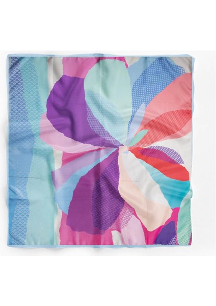 %100 Ipek Kadın Desenli Bandana 80X80 fiyatları