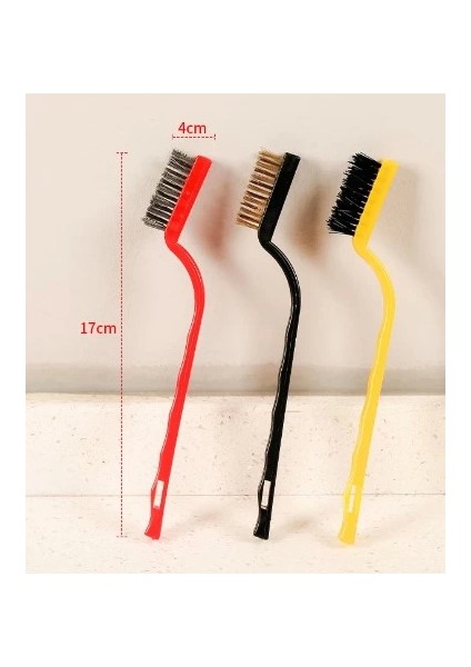 Bfs 3 Parça Tel Fırça Detaylı Temizlik Seti fiyatları