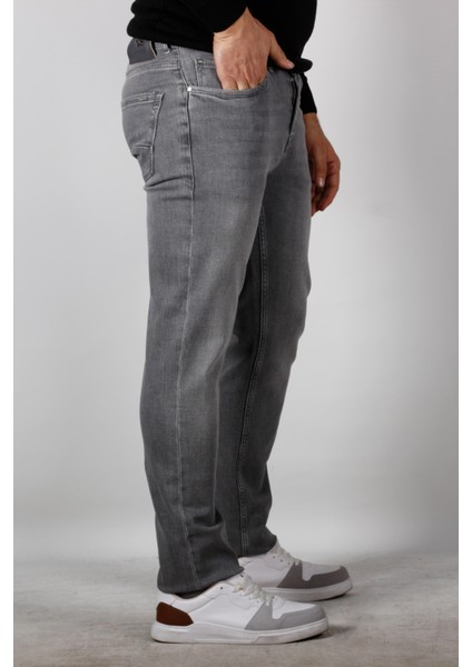 Erkek Kot Pantolon Slim Fit Dar Kesim 5 Cepli Gri 2242 6158 fiyatları