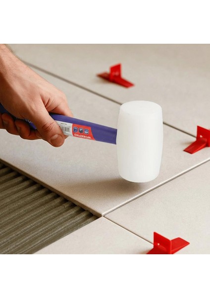 WP241040 57MM 450GR Pvc Pp Saplı Beyaz Kauçuk Tokmak fırsatları