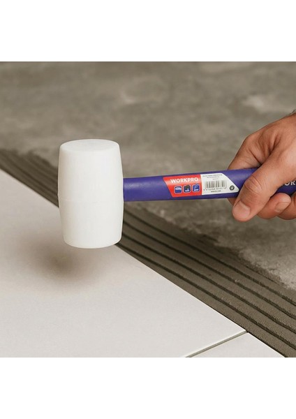 WP241040 57MM 450GR Pvc Pp Saplı Beyaz Kauçuk Tokmak indirimleri