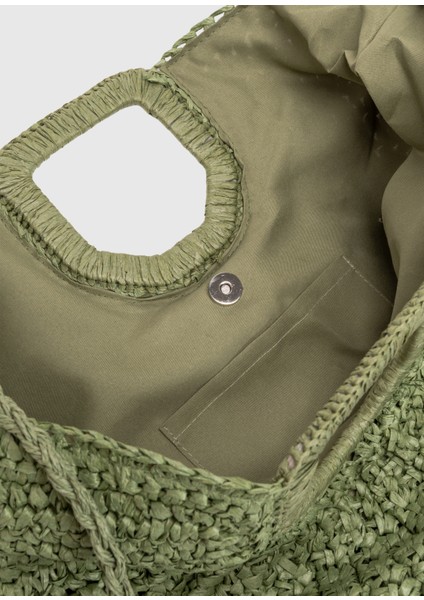 Hasır Omuz Çantası modelleri