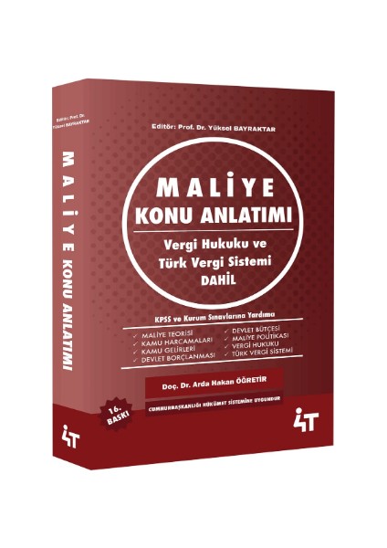 - Maliye Konu Anlatımı 16.baskı