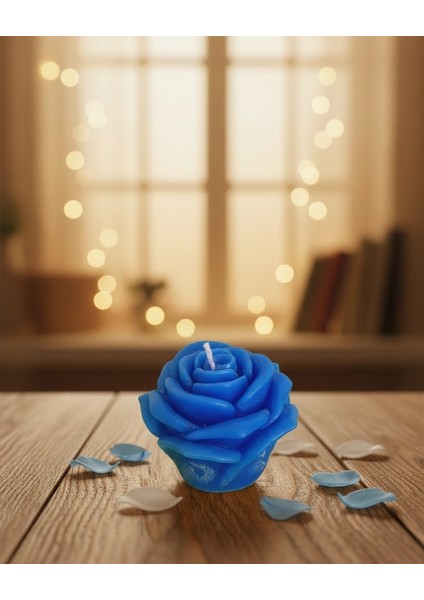 Gül Desenli Mum fiyatları