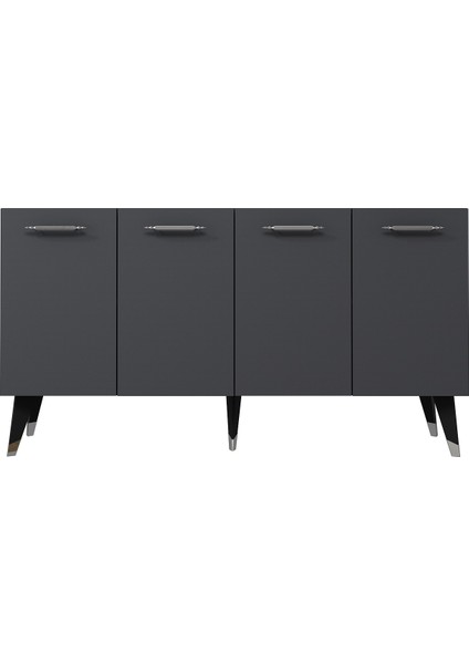 8224-128CT KB150 Konsol,tv Ünitesi Antrasit-Gümüş modelleri