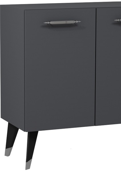 8224-128CT KB150 Konsol,tv Ünitesi Antrasit-Gümüş