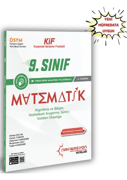 9.sınıf Algoritma ve Bilişim, Istatiksel Araştırma Süreci, Veriden Olasılığa (Meb Müfredatına Uygun) fiyatları