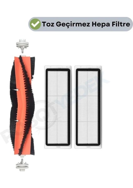 Dreame L10S Pro Gen 2 Uyumlu Yedek Parçaseti